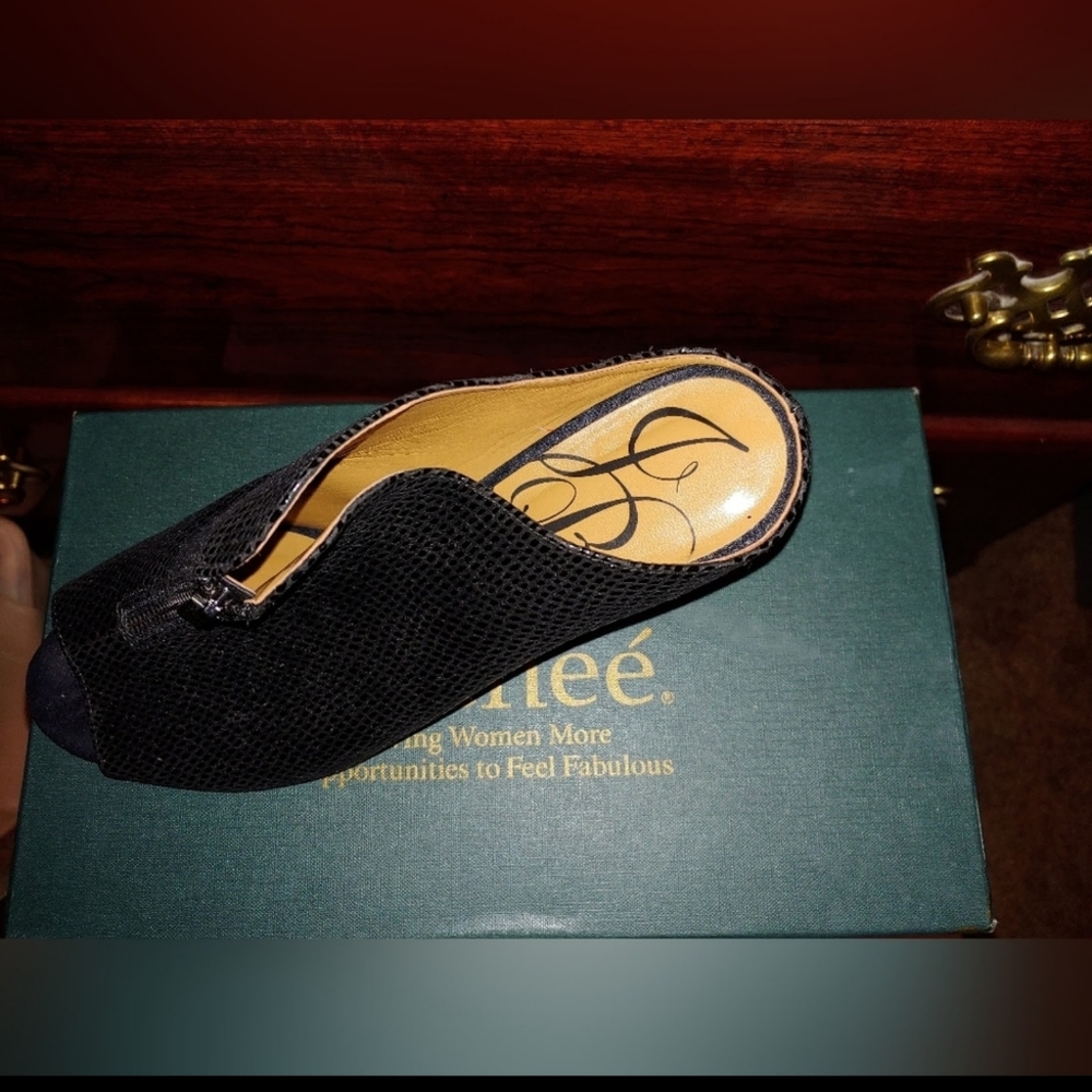 Ladies size 10 J. Renee snakeskin mule